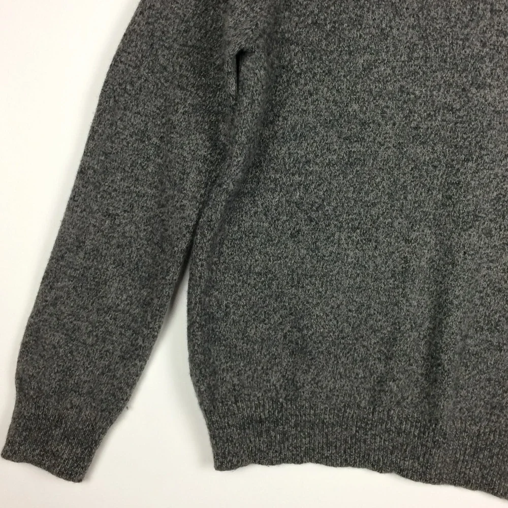 Hudson North Sweater Mens Small Wool Blend Shawl Collar Long Sleeve Grey Outdoor - Picture 7 of 16